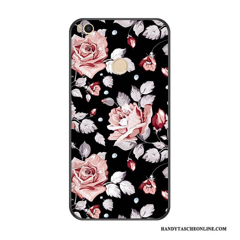 Hülle Mi Max 2 Silikon Gelb Anti-sturz, Case Mi Max 2 Taschen Mini Schwarz