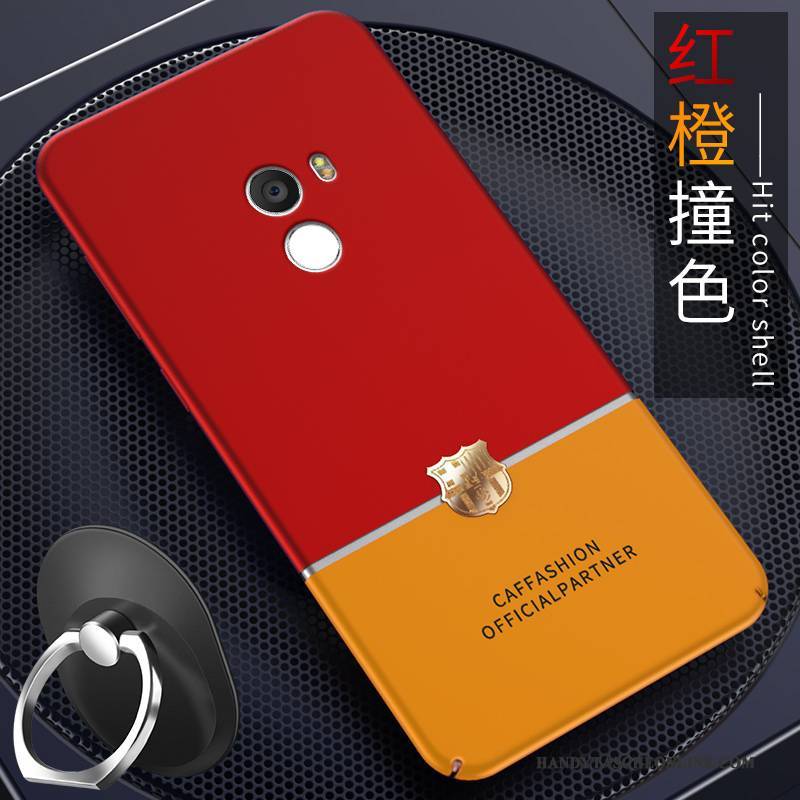 Hülle Mi Mix 2 Taschen Mini Nubuck, Case Mi Mix 2 Schutz Blau Handyhüllen