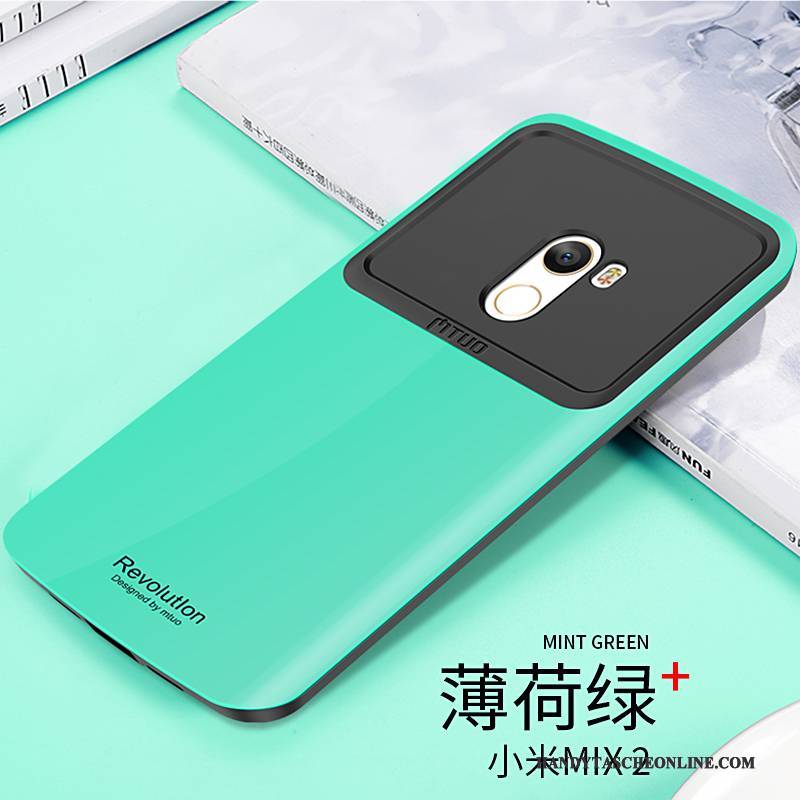 Hülle Mi Mix 2 Taschen Persönlichkeit Handyhüllen, Case Mi Mix 2 Kreativ Anti-sturz Rosa