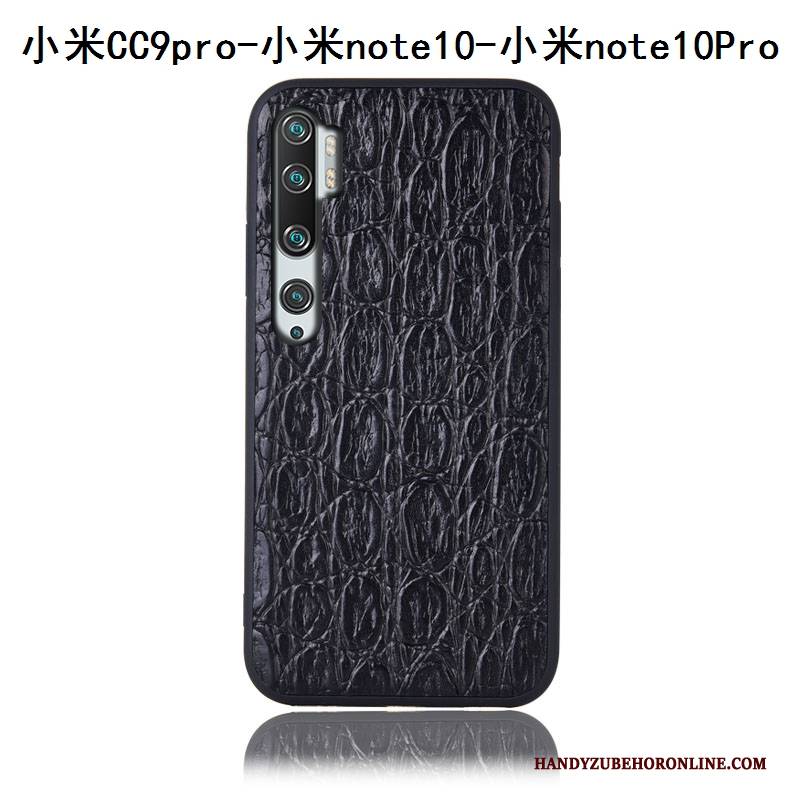 Hülle Mi Note 10 Schutz Rot Anti-sturz, Case Mi Note 10 Taschen Mini Handyhüllen