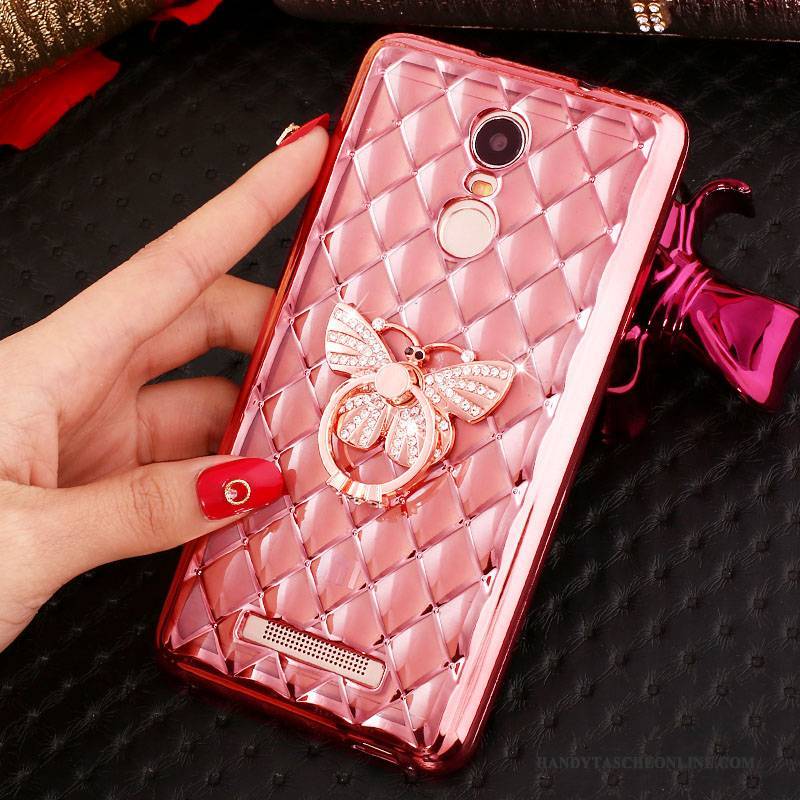 Hülle Mi Note 3 Silikon Handyhüllen Mini, Case Mi Note 3 Weiche Neu Rot