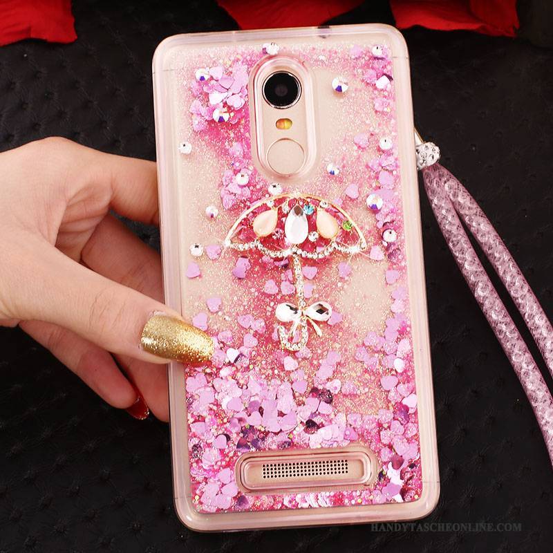 Hülle Mi Note 3 Taschen Treibsand Anti-sturz, Case Mi Note 3 Schutz Mini Rot