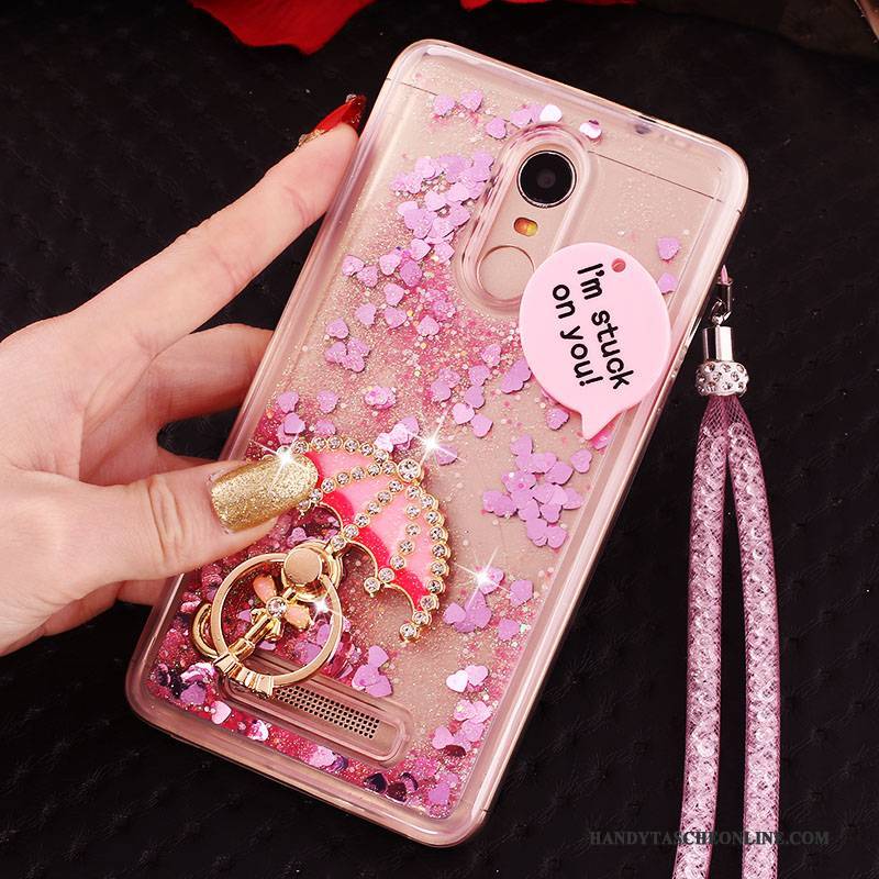 Hülle Mi Note 3 Taschen Treibsand Anti-sturz, Case Mi Note 3 Schutz Mini Rot