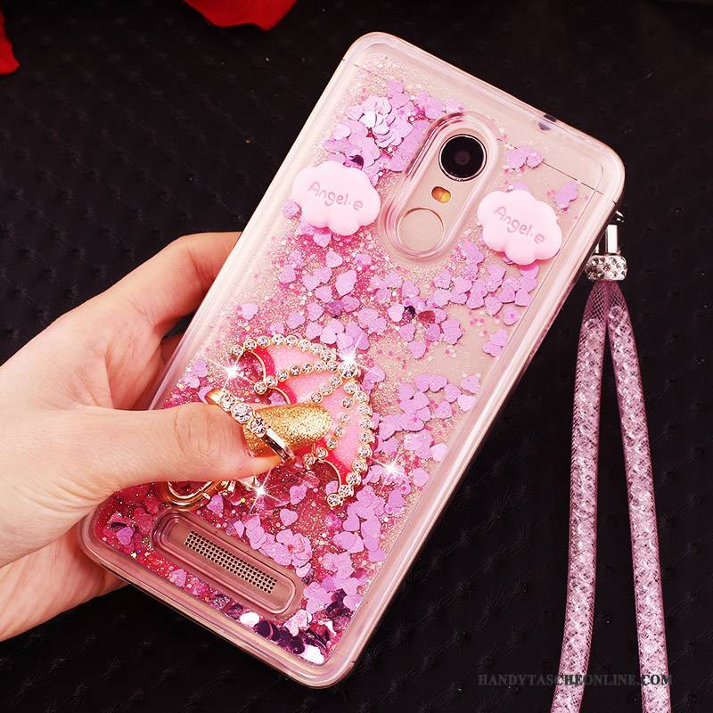 Hülle Mi Note 3 Taschen Treibsand Anti-sturz, Case Mi Note 3 Schutz Mini Rot