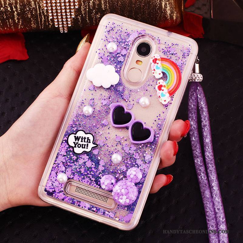 Hülle Mi Note 3 Taschen Treibsand Anti-sturz, Case Mi Note 3 Schutz Mini Rot