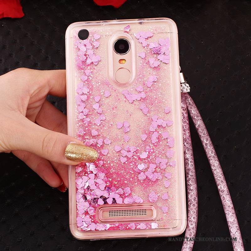Hülle Mi Note 3 Taschen Treibsand Anti-sturz, Case Mi Note 3 Schutz Mini Rot