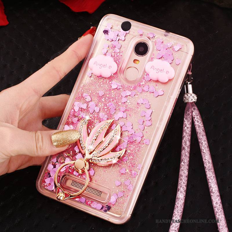 Hülle Mi Note 3 Taschen Treibsand Anti-sturz, Case Mi Note 3 Schutz Mini Rot