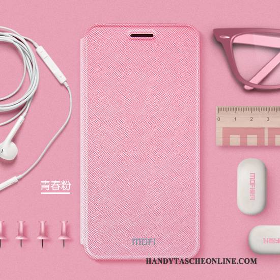 Hülle Mi Note Lederhülle Mini Schwarz, Case Mi Note Schutz Handyhüllen