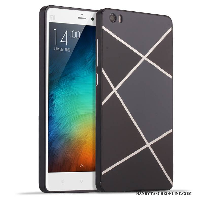 Hülle Mi Note Metall Hintere Abdeckung Silber, Case Mi Note Schutz Schwer Mini