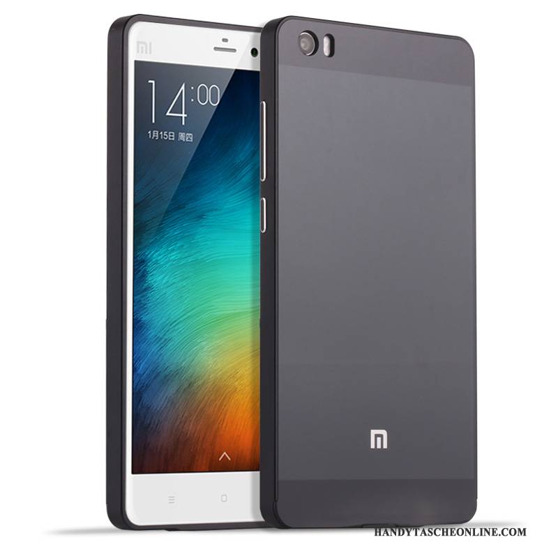 Hülle Mi Note Metall Hintere Abdeckung Silber, Case Mi Note Schutz Schwer Mini