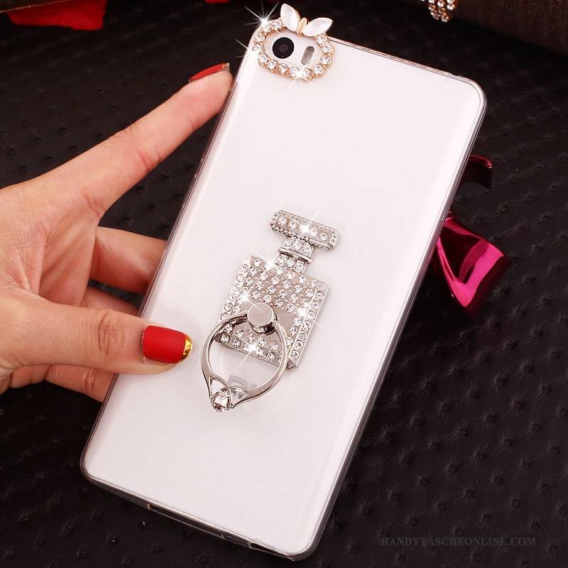 Hülle Mi Note Schutz Mini Neu, Case Mi Note Strass Transparent Weiß
