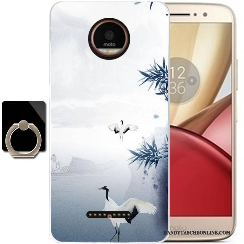 Hülle Moto C Schutz Anti-sturz Schwarz, Case Moto C Taschen Wind Tinte