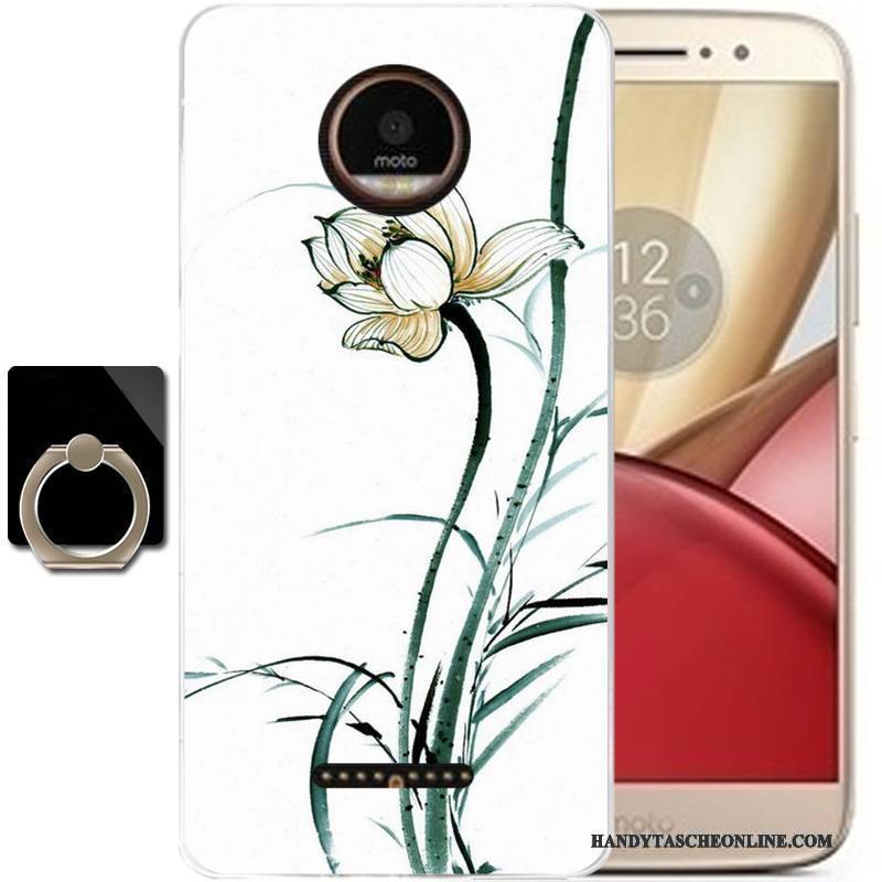 Hülle Moto C Schutz Anti-sturz Schwarz, Case Moto C Taschen Wind Tinte