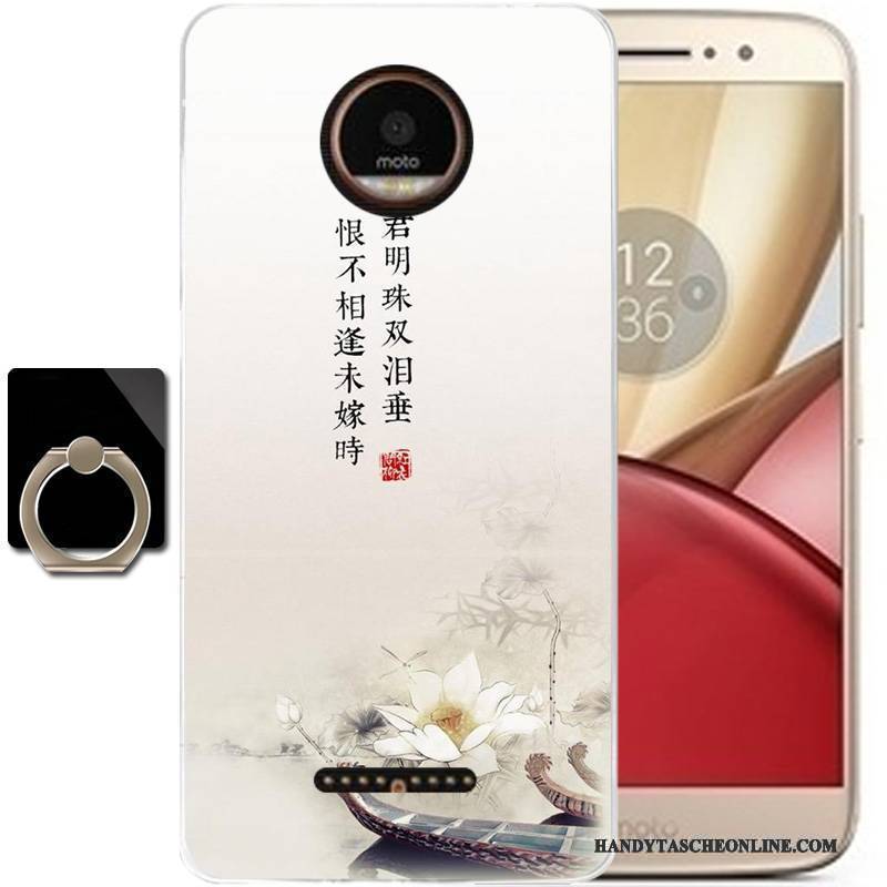 Hülle Moto C Schutz Anti-sturz Schwarz, Case Moto C Taschen Wind Tinte