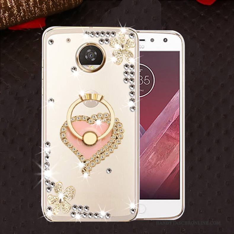 Hülle Moto E4 Silikon Rosa Anti-sturz, Case Moto E4 Weiche Handyhüllen