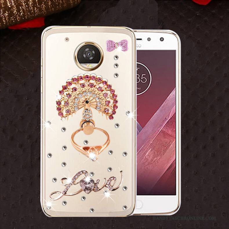 Hülle Moto E4 Silikon Rosa Anti-sturz, Case Moto E4 Weiche Handyhüllen
