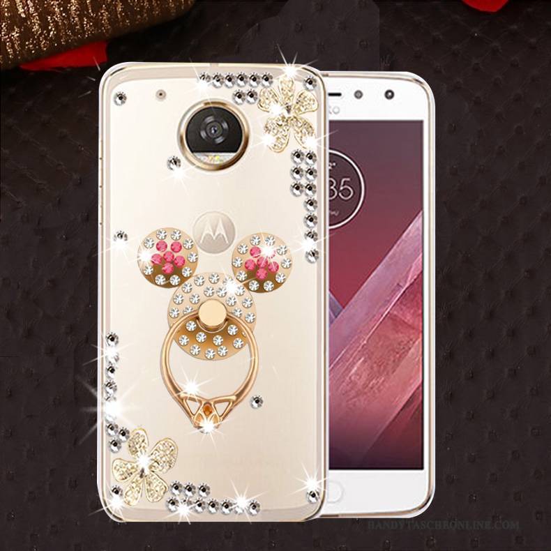 Hülle Moto E4 Silikon Rosa Anti-sturz, Case Moto E4 Weiche Handyhüllen
