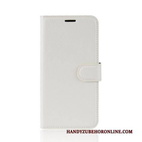 Hülle Moto E6 Plus Lederhülle Trend Muster, Case Moto E6 Plus Schutz Handyhüllen Litchi