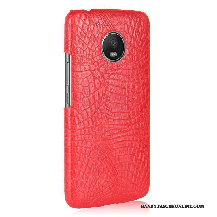 Hülle Moto G5 Plus Schutz Hellblau Krokodilmuster, Case Moto G5 Plus Handyhüllen