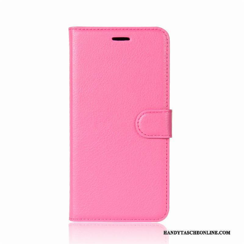 Hülle Moto G5s Plus Lederhülle Rot Handyhüllen, Case Moto G5s Plus Weiche Trend Anti-sturz