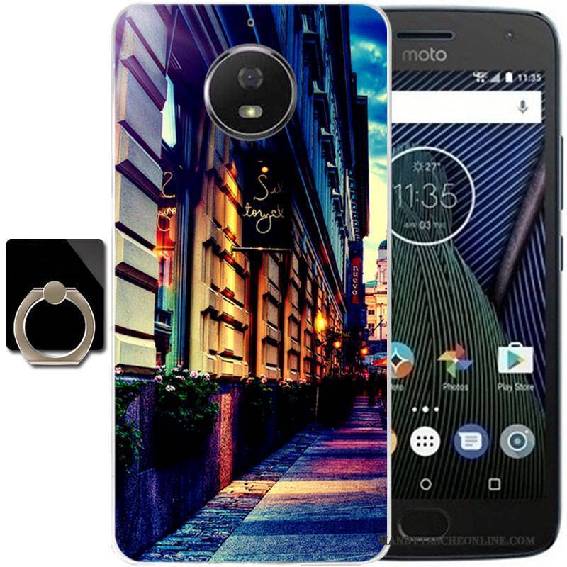 Hülle Moto G5s Plus Schutz Anti-sturz Handyhüllen, Case Moto G5s Plus Karikatur