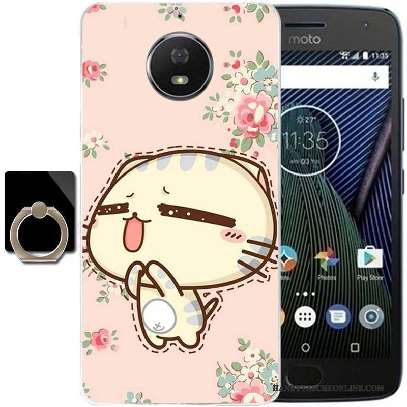 Hülle Moto G5s Plus Schutz Anti-sturz Handyhüllen, Case Moto G5s Plus Karikatur