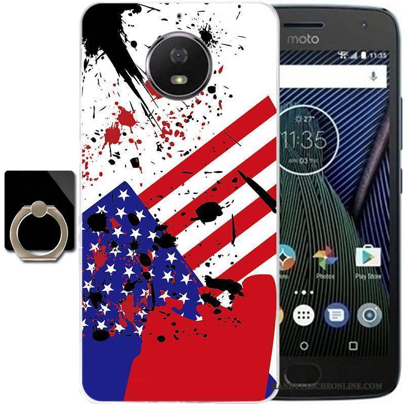 Hülle Moto G5s Plus Schutz Anti-sturz Handyhüllen, Case Moto G5s Plus Karikatur
