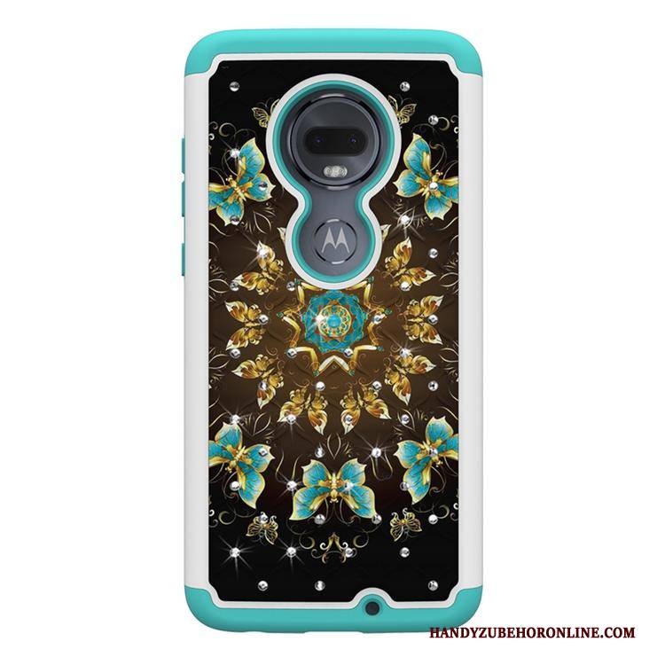 Hülle Moto G7 Plus Taschen Trend Neu, Case Moto G7 Plus Farbe Anti-sturz Handyhüllen