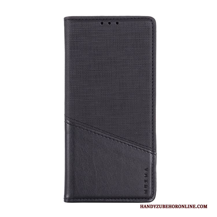 Hülle Nokia 6.2 Lederhülle Magnetismus Leinwand, Case Nokia 6.2 Folio Karte Handyhüllen