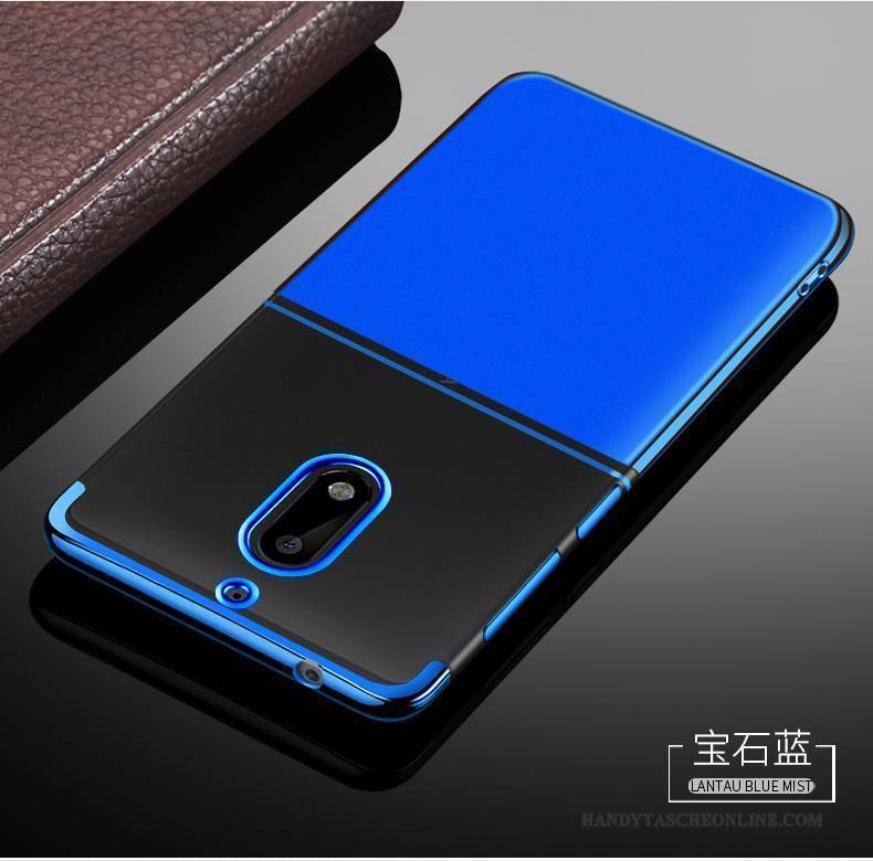Hülle Nokia 6 Taschen Anti-sturz Rosa, Case Nokia 6 Silikon Blau Handyhüllen
