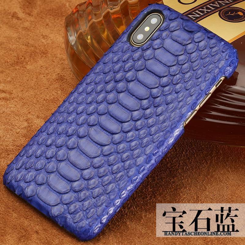 Hülle Nokia 8 Leder Trendmarke Handyhüllen, Case Nokia 8 Schutz Blau Anti-sturz