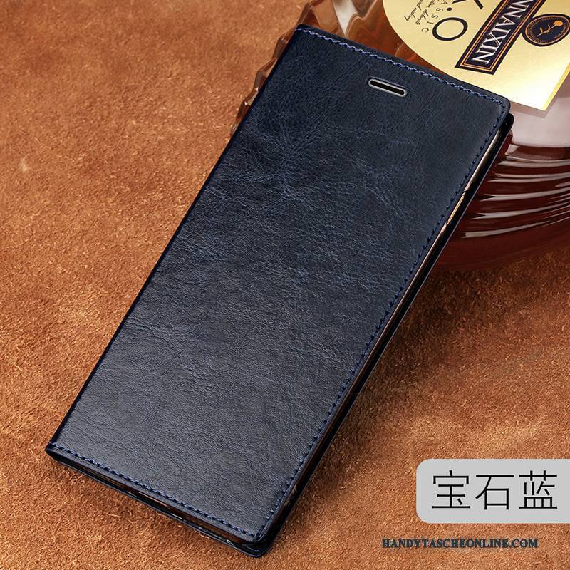 Hülle Nokia 8 Schutz Handyhüllen Schwarz, Case Nokia 8 Folio Schlank Einfach