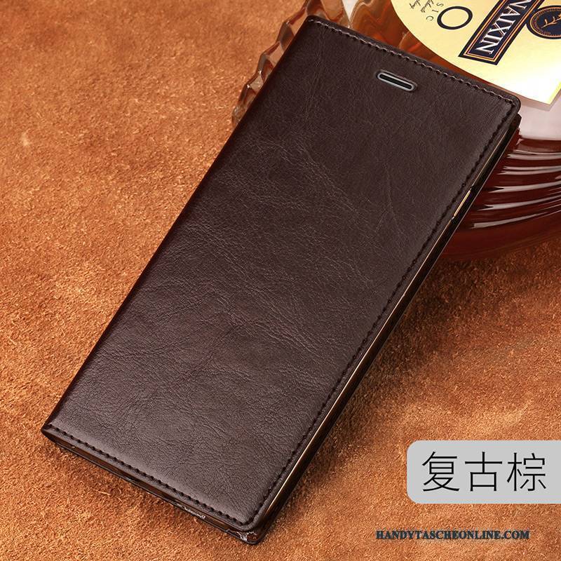Hülle Nokia 8 Schutz Handyhüllen Schwarz, Case Nokia 8 Folio Schlank Einfach
