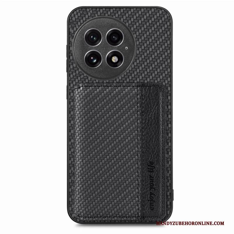 Hülle Oneplus 13 Handyhülle Magnetischer Kartenhalter Aus Kohlefaser