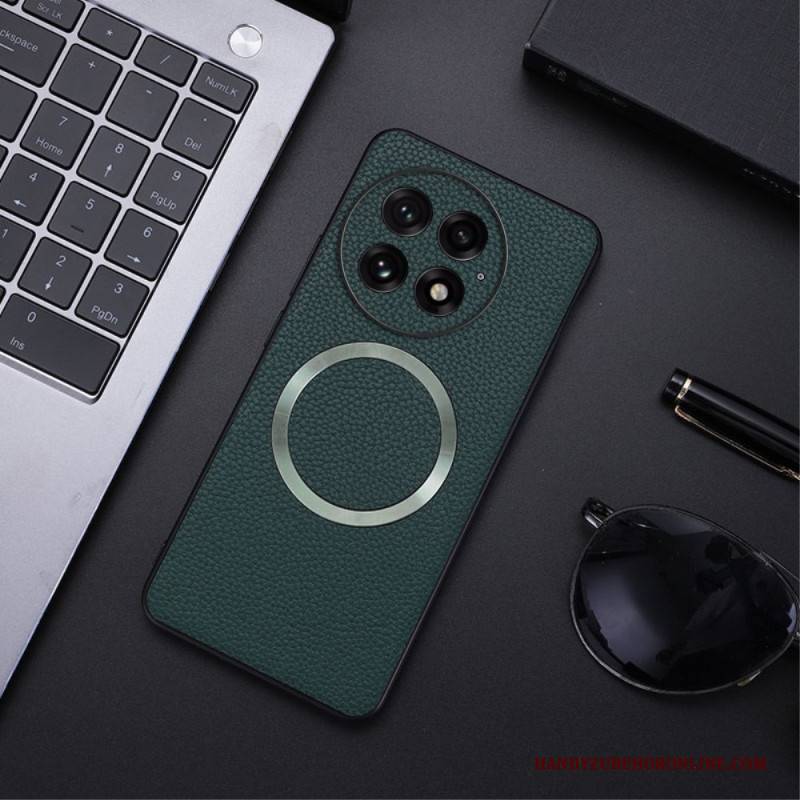 Hülle Oneplus 13 Strukturiertes Kunstleder Magsafe-kompatibel