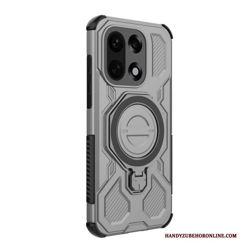 Hülle Oneplus 15 Handyhülle Magnetischer Drehbarer Metallständer