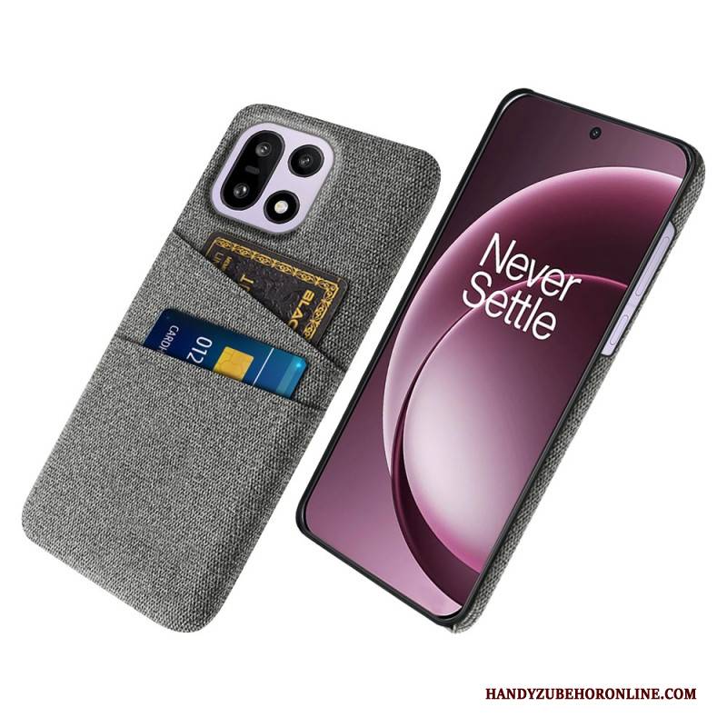 Hülle Oneplus 15 Handyhülle Stoffkartenhalter