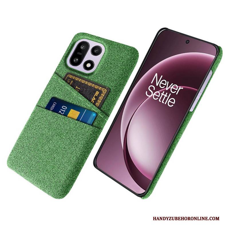 Hülle Oneplus 15 Handyhülle Stoffkartenhalter