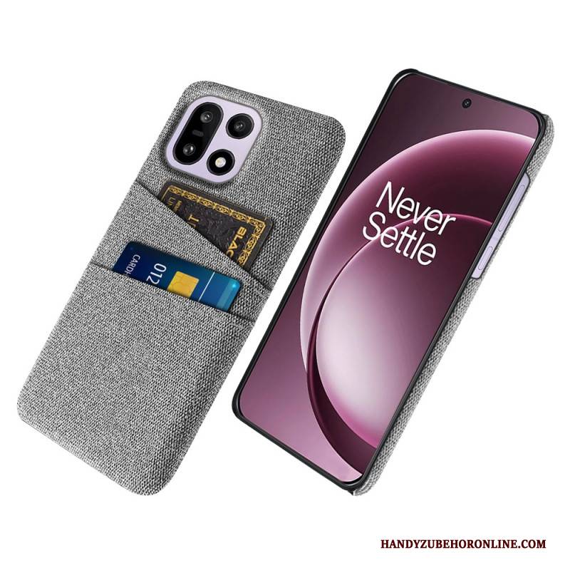 Hülle Oneplus 15 Handyhülle Stoffkartenhalter