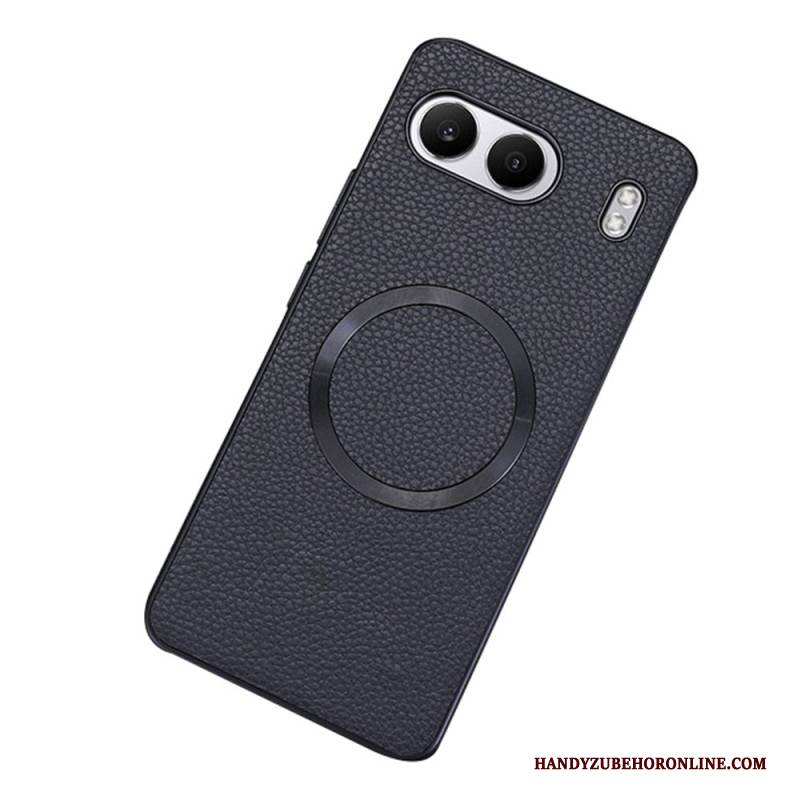 Hülle Oneplus Nord 4 Handyhülle Kunstleder In Litschi-optik Kompatibel Mit Magsafe