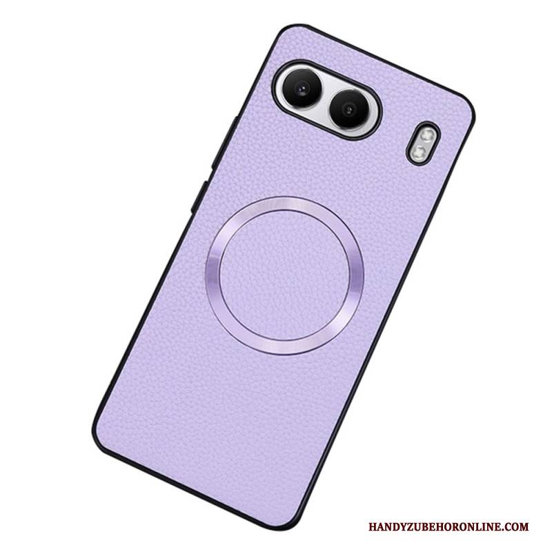 Hülle Oneplus Nord 4 Handyhülle Kunstleder In Litschi-optik Kompatibel Mit Magsafe