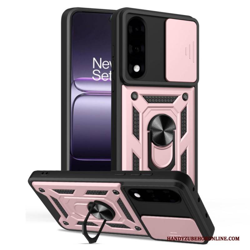 Hülle Oneplus Nord 5 Schiebebare Kameraabdeckung Und Ständer