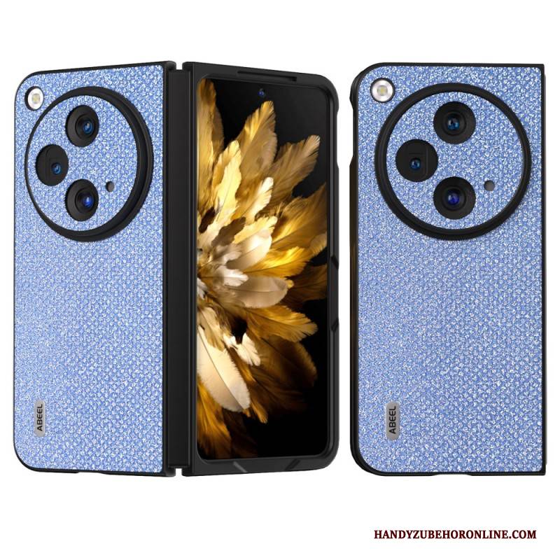 Hülle Oppo Find N3 Abeel-lederstil