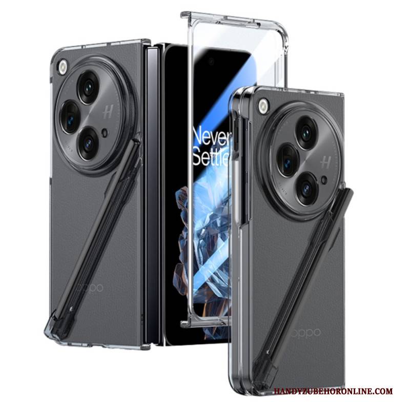 Hülle Oppo Find N3 Displayschutzfolie Aus Gehärtetem Glas Und Stift