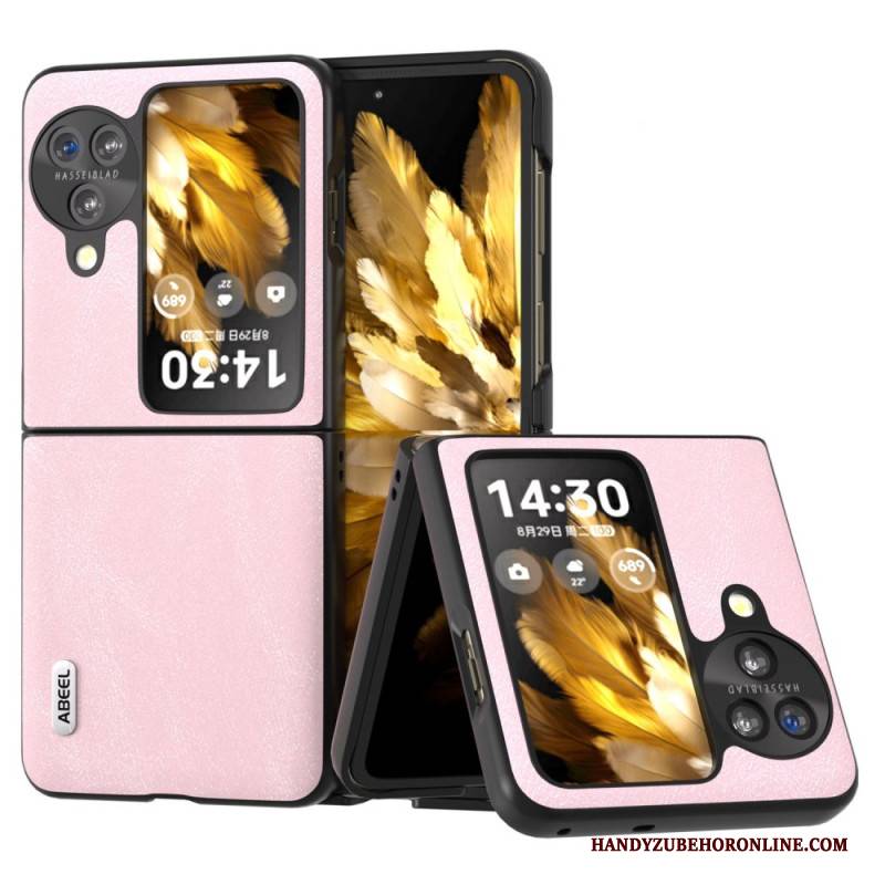Hülle Oppo Find N3 Flip Abeel-lederstil