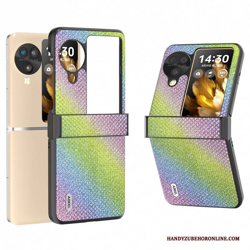 Hülle Oppo Find N3 Flip Abeel-strasssteine