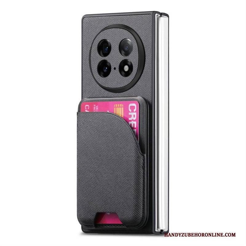 Hülle Oppo Find N5 Handyhülle Magnetisch Mit Ständer Und Abnehmbarer Tasche