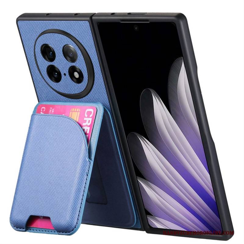 Hülle Oppo Find N5 Handyhülle Magnetisch Mit Ständer Und Abnehmbarer Tasche