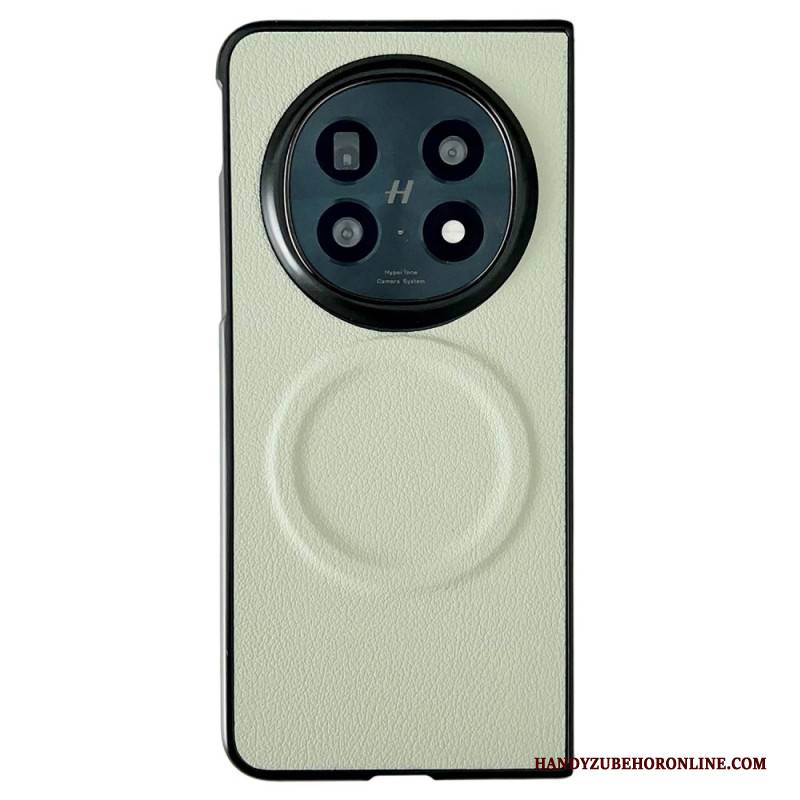 Hülle Oppo Find N5 Handyhülle Magsafe Kompatible Lederoptik