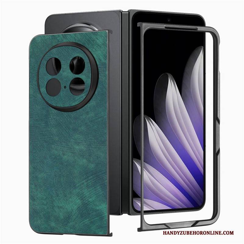 Hülle Oppo Find N5 Retro-leder